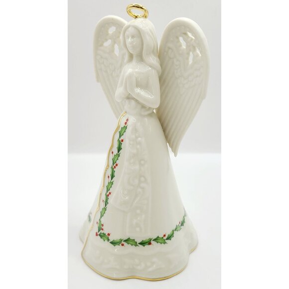 Lenox Holiday Angel Bell Ornament 5.75 Inches Christmas Decor New Opened Box - Picture 6 of 13